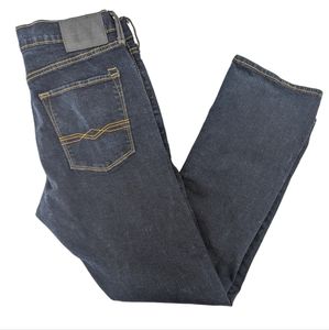 Levi's Denizen Slim Straight Fit Dark Wash Denim Jeans Size 32